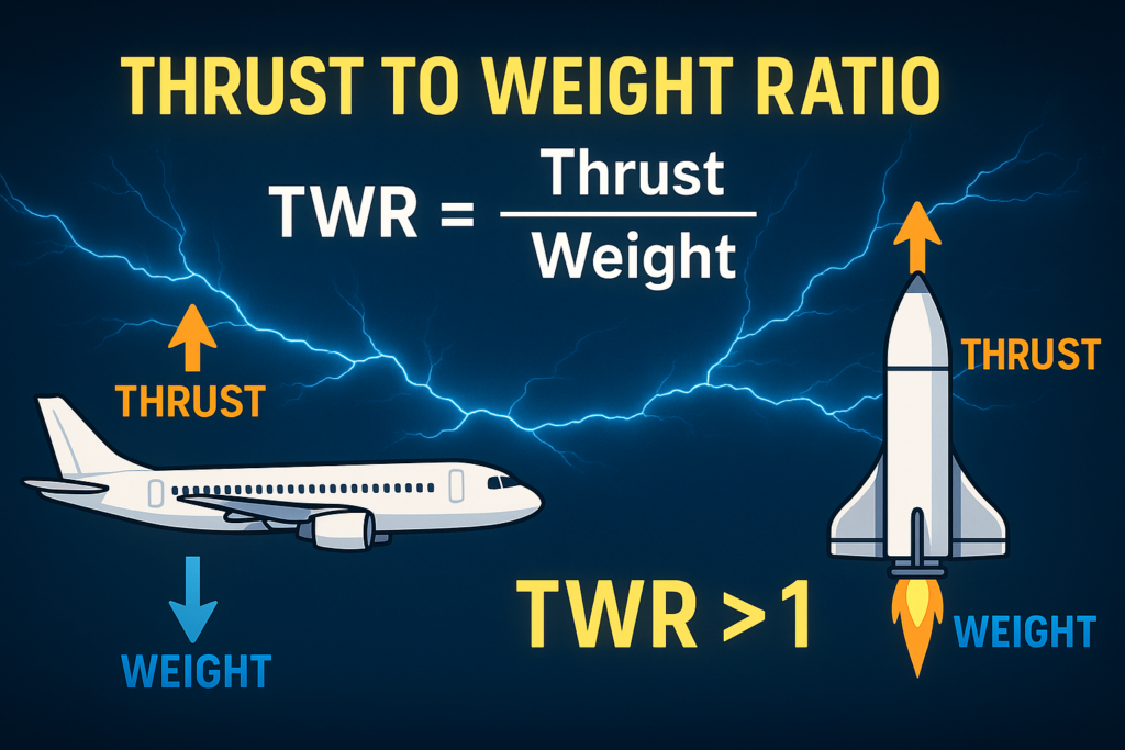 How to Find Thrust to Weight Ratio,